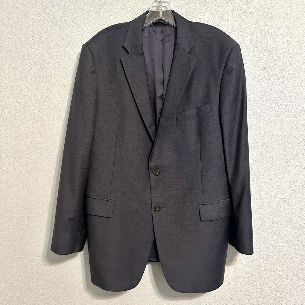 Brooks Brothers 1818 Madison Dark Navy Blazer Vitale Barberis Wool 43R Classic